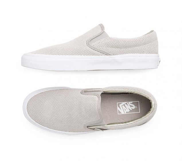 VANS | CLASSIC SLIP-ON (PERFORATED SUEDE) VANS | CLASSIC SLIP-ON (PERFORATED SUEDE)